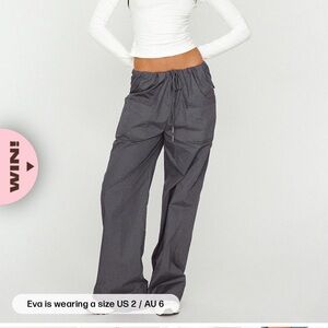 Princess Polly Slate Wide Leg Pants